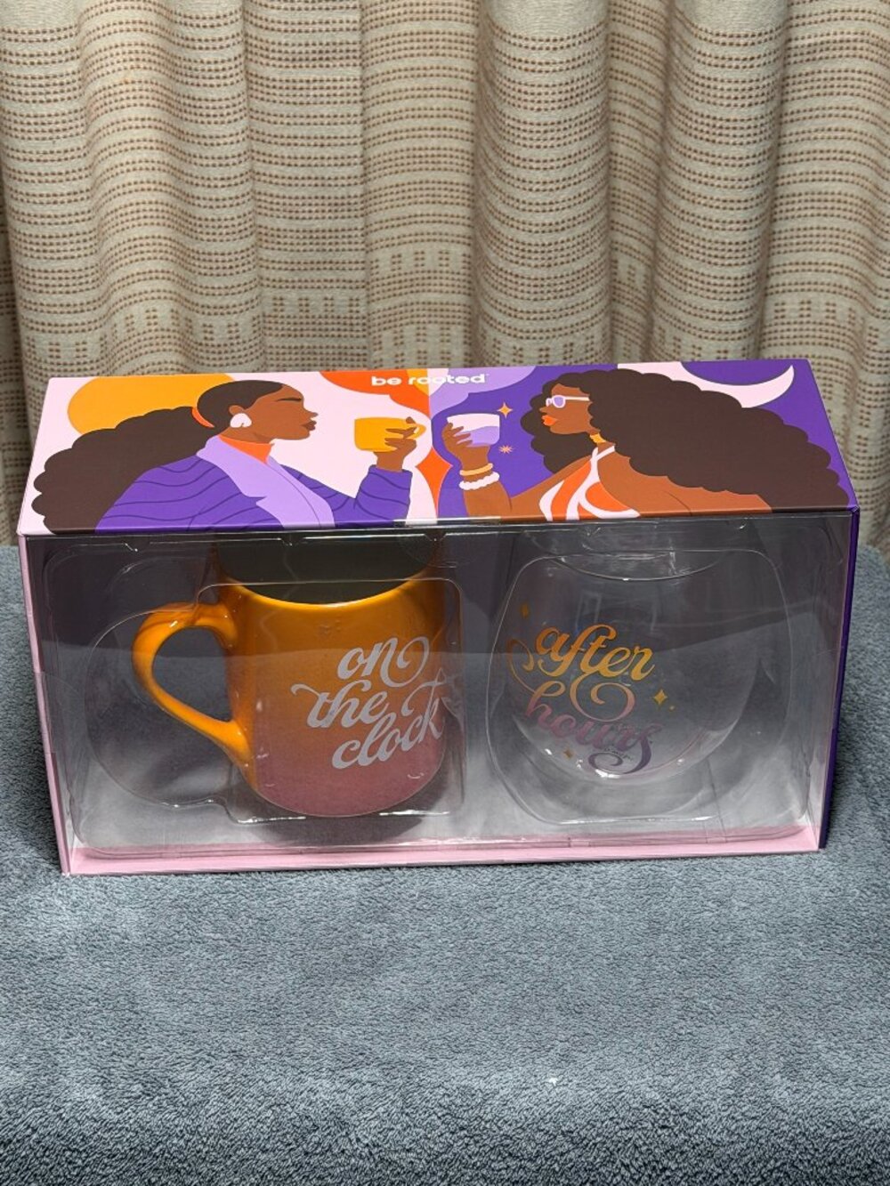 Be Rooted Mug & Wine Glass Set —